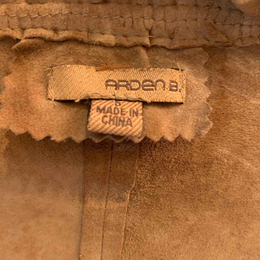 Arden B blouse leather - Picture 2 of 4